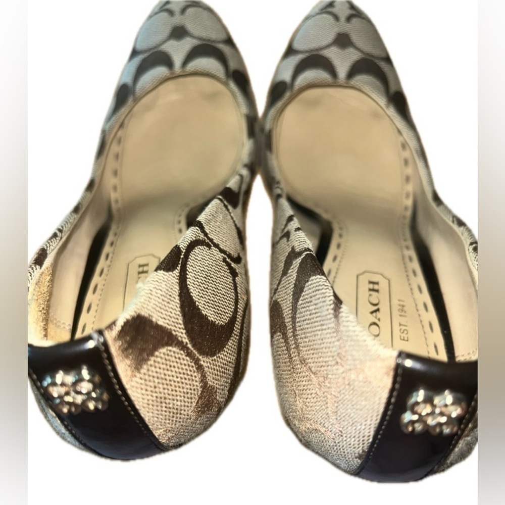 COACH CAYA Signature C, Women’s High Heels, Size 6.5 B